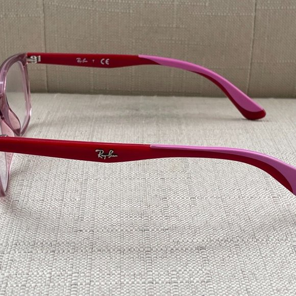 Ray-Ban RB1586 Women Eyeglasses Frame Red/Pink Tone Glasses 47[]16 130 - Picture 10 of 11